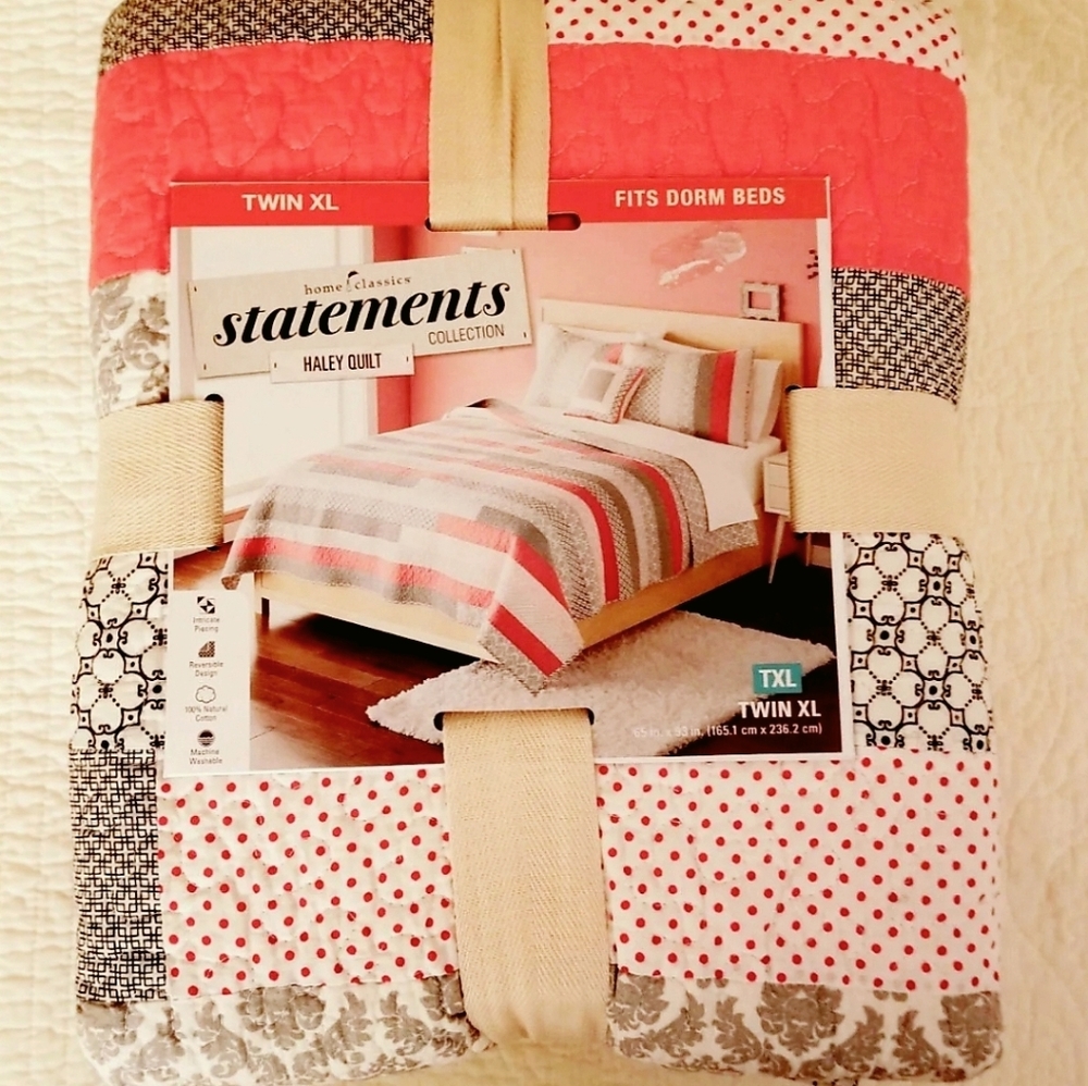 New Home Classics Twin XL Quilt Bedding